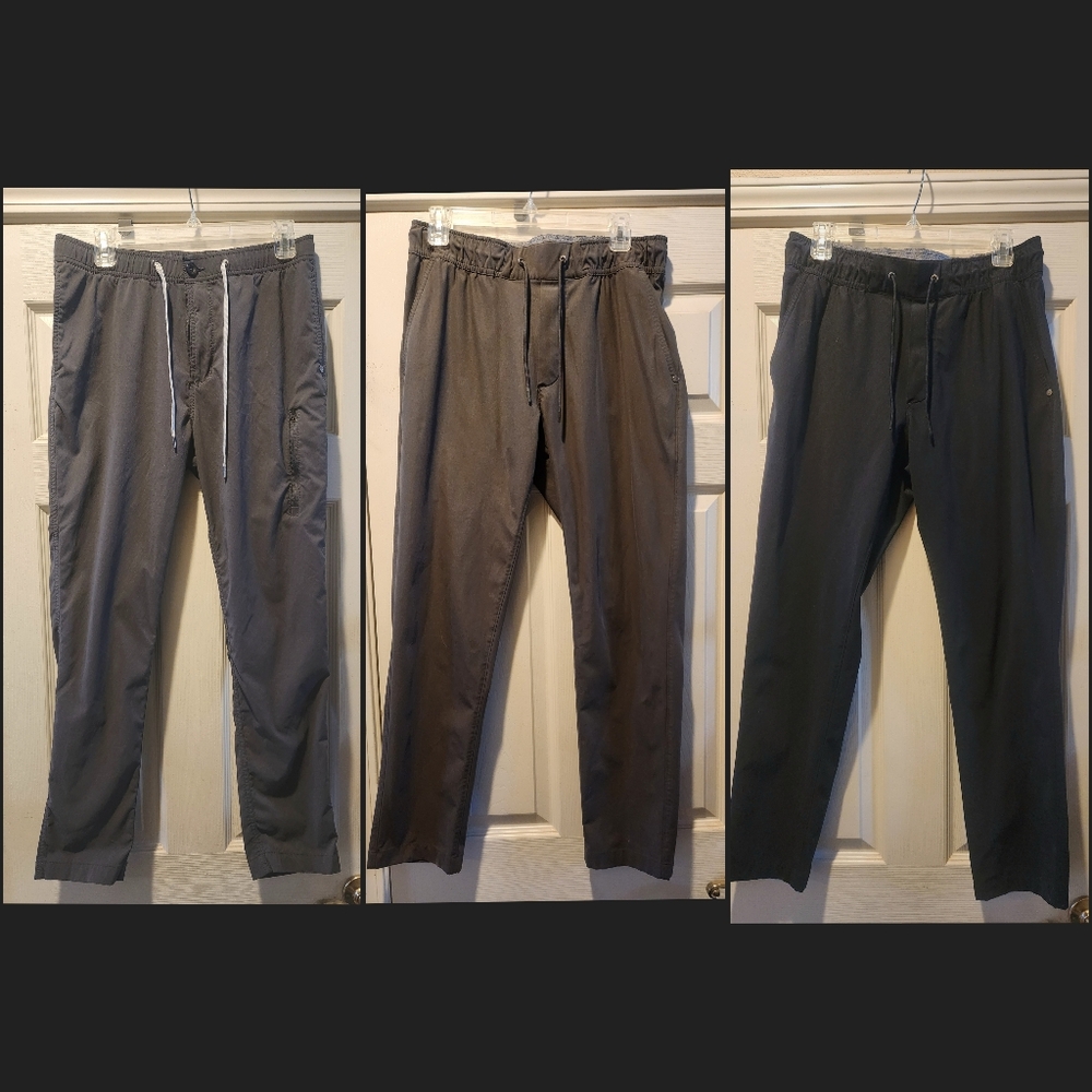 Men's Vuori Pants 3 Pair- Medium
